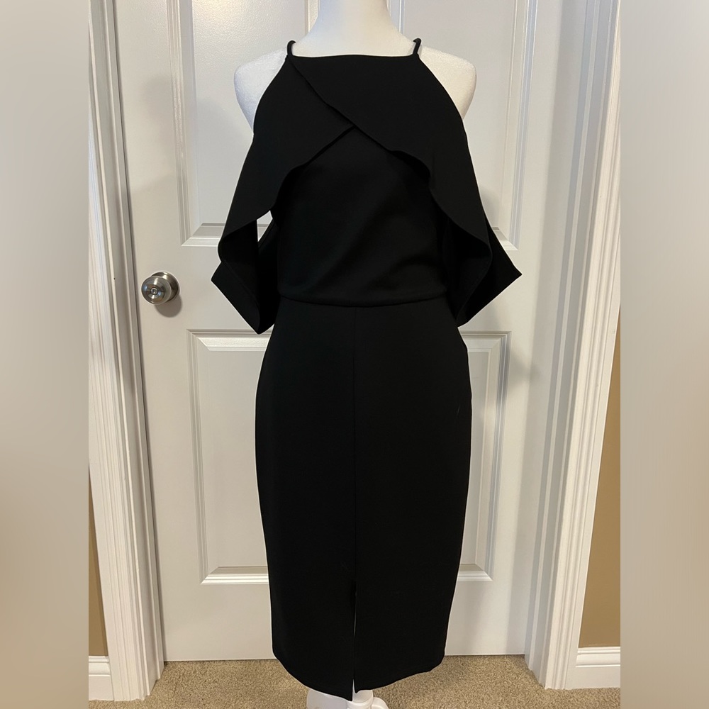 Gianni Bini cold shoulder midi dress